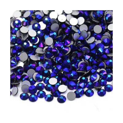 China Large Discount Flatback Non Hot Fix Crystal Glass Flat Back Rhinestone Joining Flat Back Rhinestones for sale