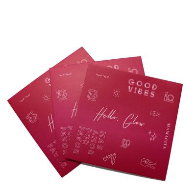 China Eco Friendly Customized Colored Paper Thank You Cards, High Quality Custom Paper Cards, Thank You Card for sale