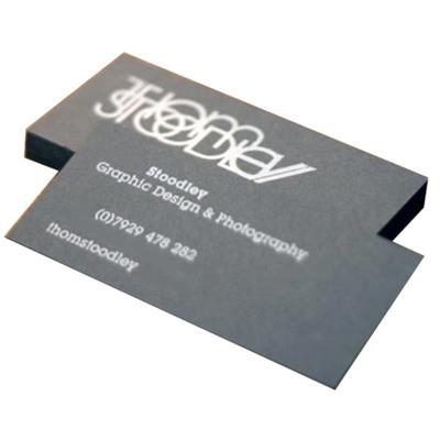 China Eco Friendly Thick Custom Paper Business Card Printing , High Quality Paper Business Card for sale