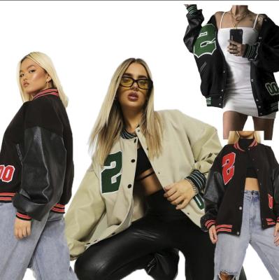 China Spring 2022 Sustainable Clothing Bunny SU2579 Hot Selling Women s Jackets And Popular Baseball Jacket for sale