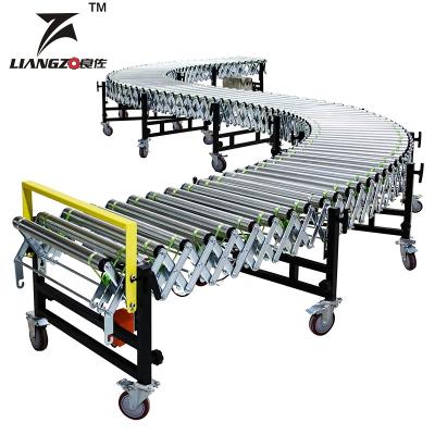 China LIANGZO OEM/ODM Penghantar Roller Conveyor Rodillos Konveyor Rol Rulliera Max Eligible Amount Trasportatore Heat Resistant Lawe for sale