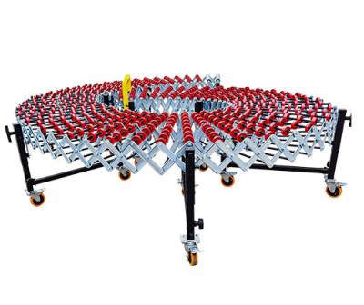 China LIANGZO Adjustable Conveyor Spinning Roller Heat Resistant Small Line Conveyor for sale