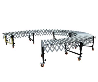 China LIANGZO Heat Resistant Unloading Telescopic Conveyor Good Quality Truck / Rack Efficient Loading And Unloading for sale