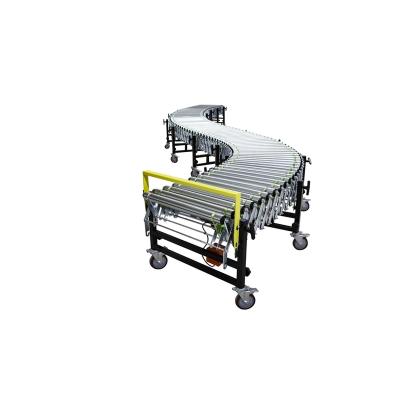 China Factory Direct Sale Heat Resistant Widely Used Powered Telescopic Roller Conveyors for sale