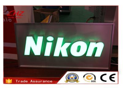 China Perforated Backlit LED Channel Letter Signs For Iphone Apple Store / Shop Billboard for sale