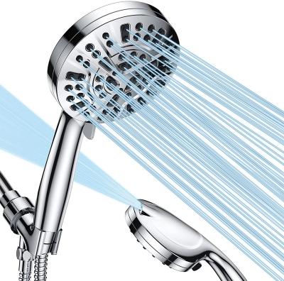 China Without High Pressure Diverter 10 Functions Handheld Main Shower Heads For Bathroom Accessories for sale