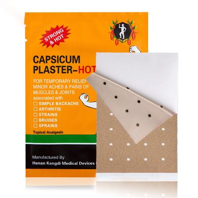 China Temporarily treat rheumatism & Arthritis Pepper Rheumatism Plaster China Heat Pain Relief Patch for sale