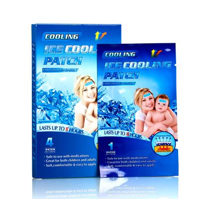 China OEM Factory Cooling Medical Gel Patch Baby Fever Patch Health Patch 5*12cm for sale