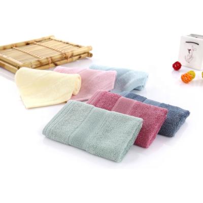 China Sustainable Large Luxury Highly Absorbent Bath Towels Hand Towels Washcloths Cotton Bathroom Towels for sale