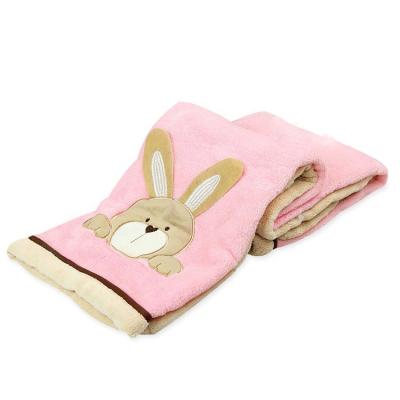 China Child Safe Polyester Personalized Blankets For Baby Sublimation Fleece Baby Comforter Blanket for sale