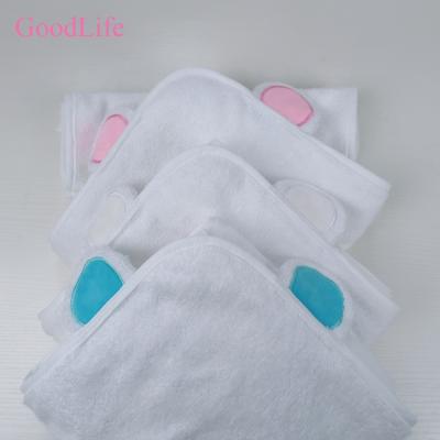 China Extra Soft Thick 600 GSM Natural Organic 100% Natural Bamboo Baby Washcloth Compressed Hooded Bath Towel Sets With Animal Design for sale