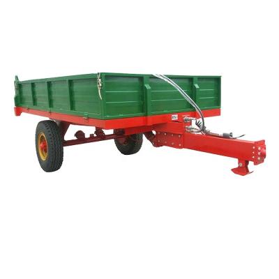 China Hydraulic System Equipment Tractor Power Trailer 7CX-5 Agricultural Trailer For European Market for sale