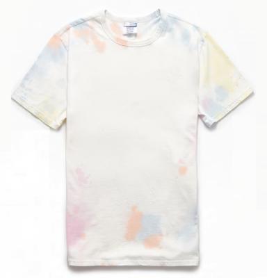 China Custom Anti-Wrinkle Mens Printed Custom Logo Men's Cloud Dye Heritage T-Shirts for sale