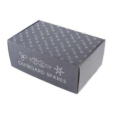 China Handmade Professional Black Paper Box Cardboard Box Cosmetic Packaging for sale