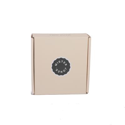 China Recycled Materials New Arrival 3 Ply Corrugated Box With E Corrugated Groove Apparel Shipping Box for sale