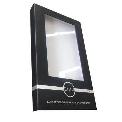 China Recyclable Custom Clear Paper Box PVC Window With China Factory Direct for sale