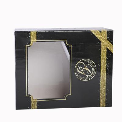 China High Quality Recycled Retail Packaging Paper Box OEM Custom Window Box LOGO And Size Paper Box Materials for sale