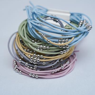 China 2022 new design fashion elastic hair bands join together European and American style elastic hair bands for sale