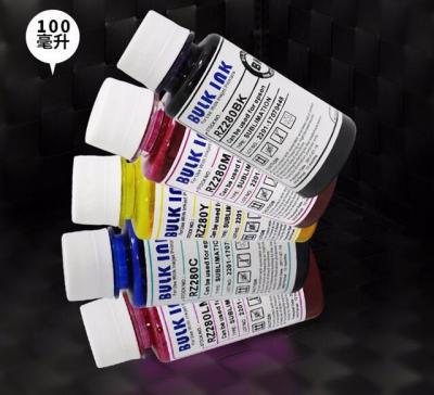 China 100ml sublimation ink for inkjet printer, black/magenta/5*5*12 magenta cyan/light yellow/cyan/light cm for sale