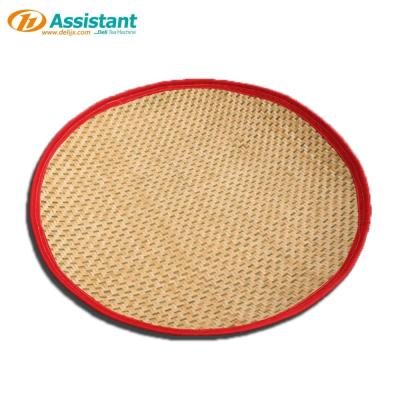 China DL-6CRH-120Z Bamboo Tea Bucket for Soft Tea Processing Non-Hole Cloth Tea Leaf Basket for sale