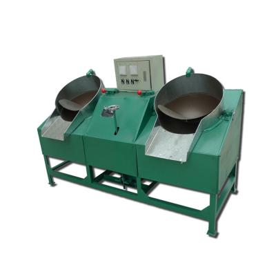 China Raw Material Tea Leaves 220V Double Pot Tea Roasting Machine for Shaping Gunpowder Tea for sale