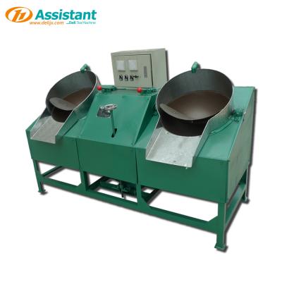 China DL-6CSG-50 Double Pan 2 Pot Professional Tea Roasting Machine with 6-8 kg Capacity for sale