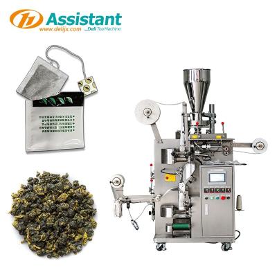 China DL-LSDP-XBW Bolso automático con agujero para embalaje de té Sachet Máquina de envolvente de sello térmico en venta