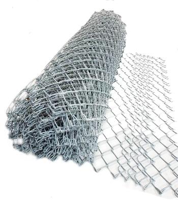 China Easily Assembled Chain Link Fence Wall Galvanized PVC Coated Wire Mesh For Sale for sale