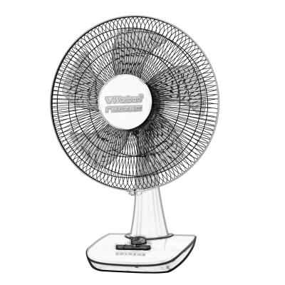 China Comfortable Household Wind 16 Inch Table Desk Fan For Home Room Appliance for sale