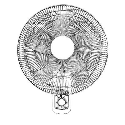 China Household High Quality 18 Inch Mounted Hanging Wall Fans For Home Appliance for sale