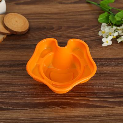 China Free Shipping Biodegradable in USA 1000PCS Plum Blossom Shaped Food Holder Cup Snack Top Tray for sale