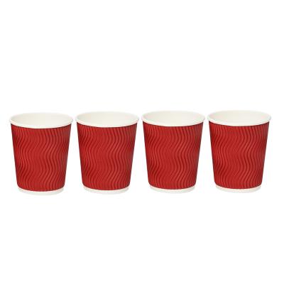 China 7 Ounce Disposable 180ml High Quality Disposable Coffee Paper Cups for sale