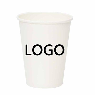 China OEM 4OZ 80ML Disposable Single Wall Paper Cup With Customized Logo Printing for sale