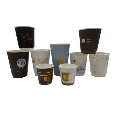 China Biodegradable Customized Double Foil Gold Printing Wallpaper Cup Beverage Mug Hot Beverage Mug for sale