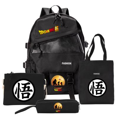 China Waterproof Dragon Ball Canvas Backpack Laptop Backpack Dragon Ball Ball Backpack for sale