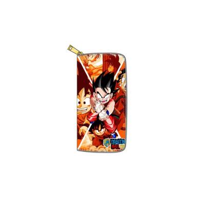 China New Dragon Ball Cartoon Wallet Dragon Ball Card Holder Waterproof Dragon Ball Holder Wallet for sale