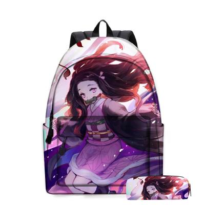 China Fashion Waterproof Male Demon Slayer Backpacks Demon Slayer Backpacks Demon Slayer Laptop Backpack for sale