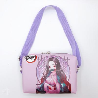 China PU Demon Slayer Travel Bag Demon Slayer Shopping Bag Demon Slayer Fashion Leather Bags for sale