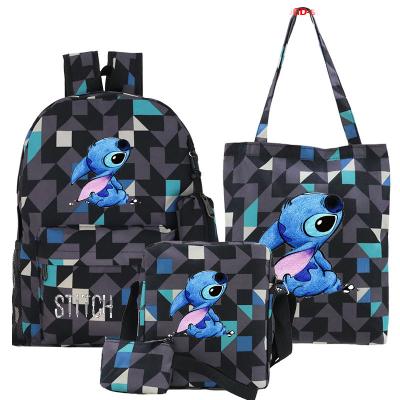 China Lovely Dot Schoolbags Waterproof Dot Storage Stitch Satchel Anime School Bags for sale