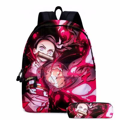 China Demon Slayer Bench Backpack Bag Slayer School Bag Waterproof School Backpack Bag for sale