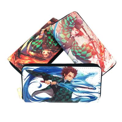 China Waterproof Slim Demon Slayer Wallet Demon Slayer Wallet Female Demon Slayer Wallets for sale