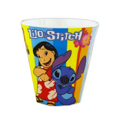 China Disposable empty tableware dot cartoon household creative melamine bowls, dishes, cups, cute gifts for sale