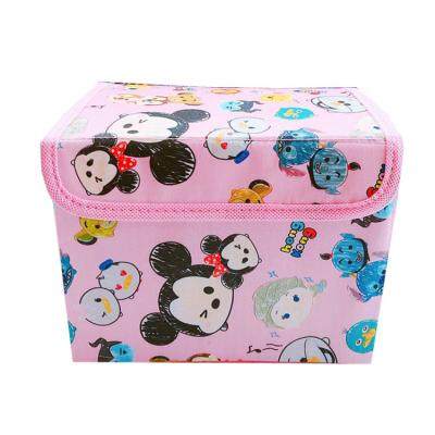 China Stitch cartoon mickey mouse viable storage box Mickey clothes storage box doll storage boxes for sale