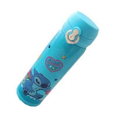 China PORTABLE Cartoon Stitch Stainless Steel Vacuum Flask Kids Drinking Cups Mickey Kids Thermos Cup Mug for sale