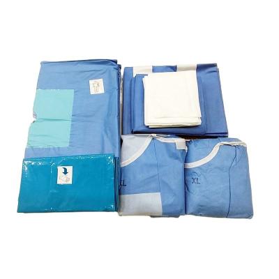 Chine Le genou bleu d'Arthroscopy drapent le paquet MAYO Surgical Disposable Drapes à vendre