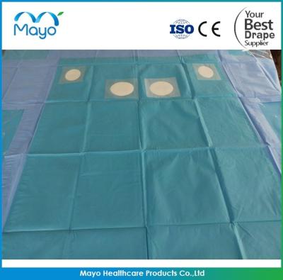 China Nonwoven Angiography Drape CE ISO13485 Cardiology Angio Drape for sale