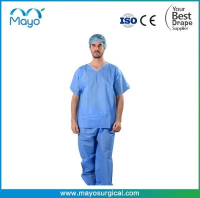 China EN14126 Medical Scrub Suit For Doctors Disposable Medical Consumables for sale