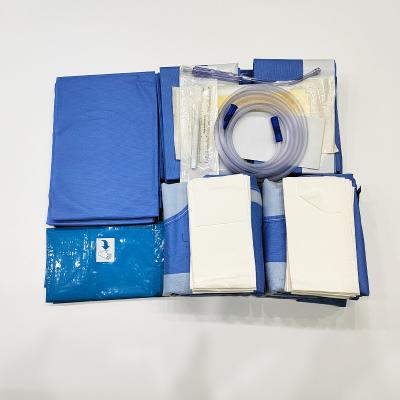 China OF Steriele drapeert Neuro van Brain Cranial Surgical Drape Universal Pak Te koop