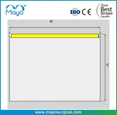 Cina ISO CE Curtain chirurgica ClearView con striscia adesiva, sterile in vendita