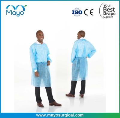 China Non Woven Fabric Disposable Isolation Gown Isolation Clothing Waterproof Direct from China Factory Customs Te koop